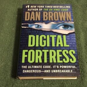 “Digital Fortress” by Dan Brown. Hardcover with dust jacket